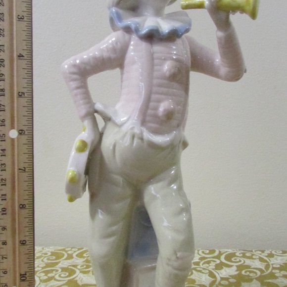 Vintage Paul Sebastian 12" Cerami Porcelain Clown Figurine Excellent new - Picture 9 of 12
